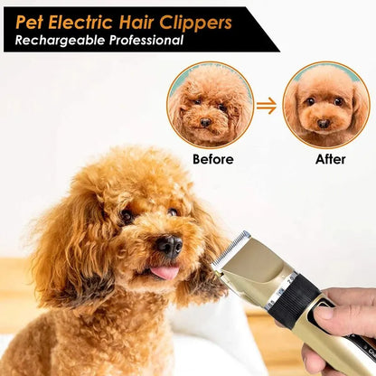 Professional Dog Hair Clipper USB Rechargeable